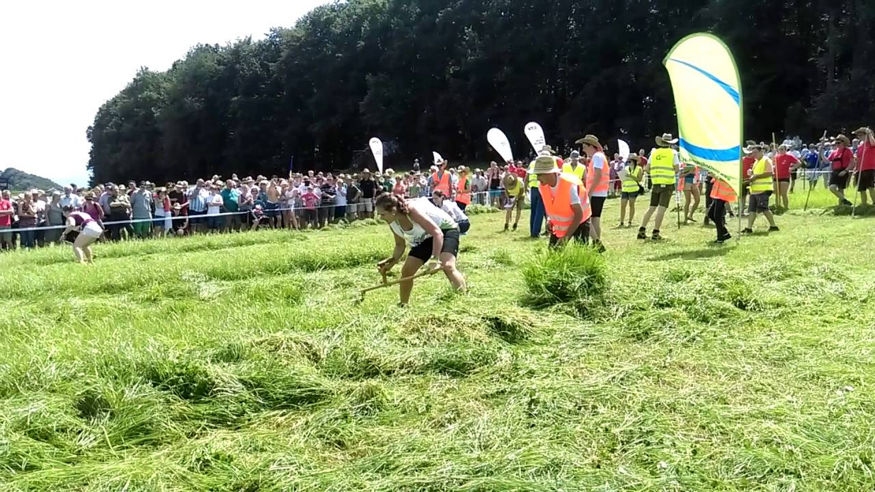 Bundesentscheid Sensenmähen Elisabeth Schilcher